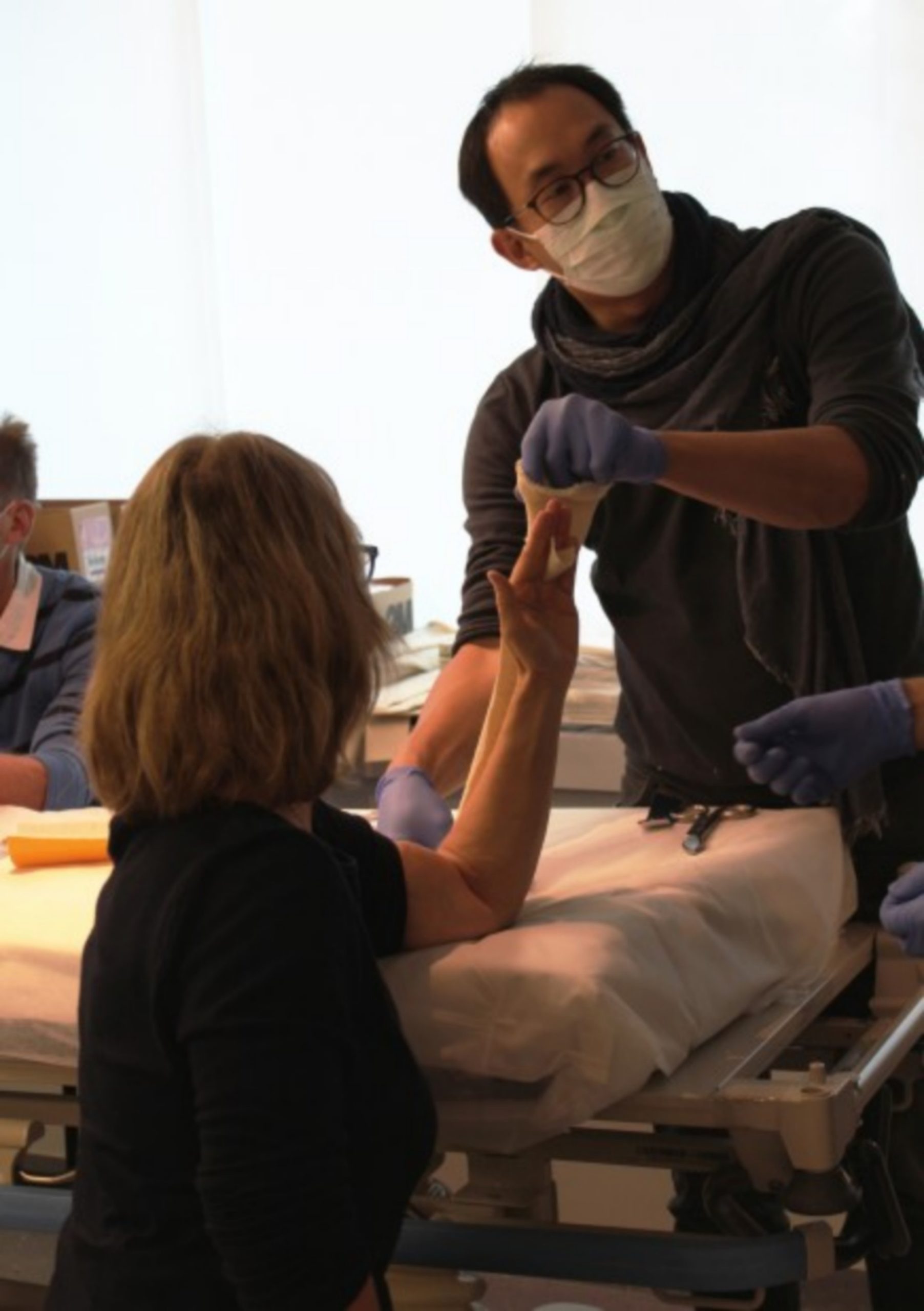 Plâtres et attelles