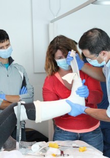 Plâtres et attelles